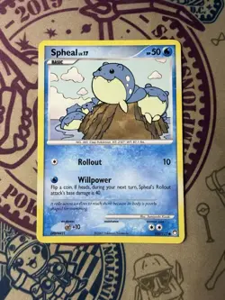 Spheal 102/123 Mysterious Treasures Pokemon TCG - Image 3