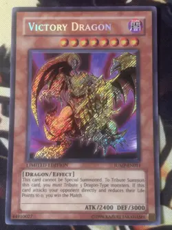 Yugioh: Victory Dragon - JUMP-EN011 - Secret Rare - Limited Edition - LP - Image 1