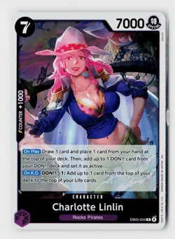 Charlotte Linlin R Extra Booster: One Piece Heroines Edition EB03-034 NM - Image 1