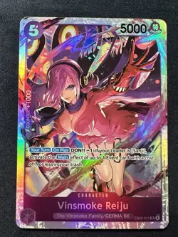 Vinsmoke Reiju EB03-031 Extra Booster: One Piece Heroines Edition Foil SR - Image 1