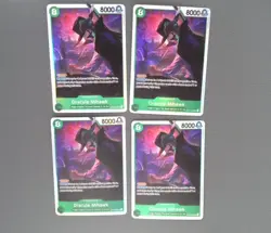 Dracule Mihawk SR Op12-030 Playset ×4 One Piece TCG Legacy Of The Master English - Image 1