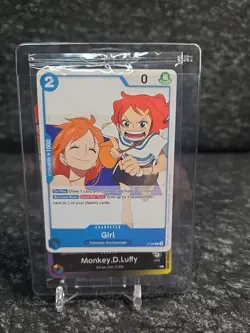 Girl - One Piece Tcg P-096 Sealed Promo - English. Includes Monkey.D.Luffy Alt L - Image 1