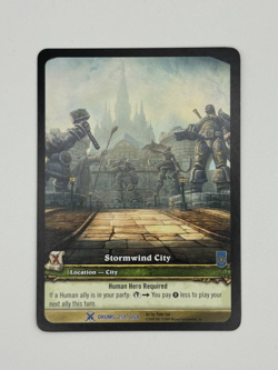 World of Warcraft TCG Drums 259/268 Extended Art Stormwind City - Image 1