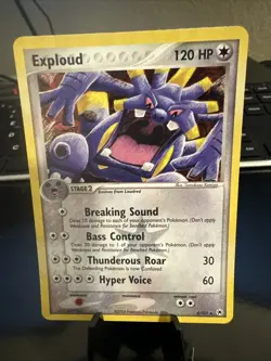 Exploud 6/101 Hidden Legends Vintage Holo Rare 2004 Pokemon Card - NM - Image 1