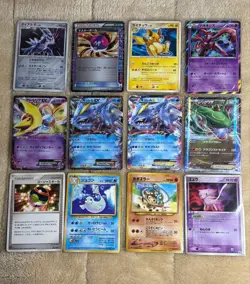 Pokemon Card Bulk Sale Retired Items Mew First Edition Old Back EX Rayquaza Fu - Image 1
