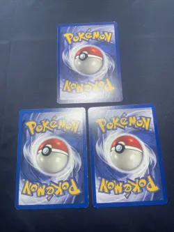 Pokemon TCG Super Energy Removal Base Set 79/102 WOTC Vintage 1999 3 Card Lot - Image 2