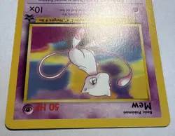 Mew # 8 - Black Star Promo - Pokemon Card Vintage WOTC NM+ - Image 3