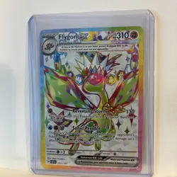 Pokemon TCG Flygon EX Holo Ultra Rare Card Sv08: Surging Sparks 222/191 - Image 2