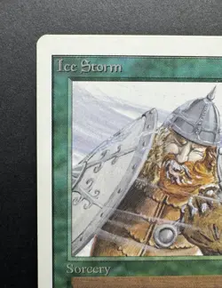 Ice Storm Unlimited MTG Magic The Gathering LP/NM - Image 2