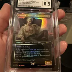 MTG Astarion, the Decadent RAINBOW FOIL Secret Lair 1797 CGC Graded - Image 1