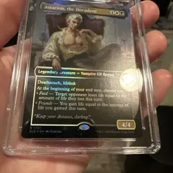 MTG Astarion, the Decadent RAINBOW FOIL Secret Lair 1797 CGC Graded - Image 2