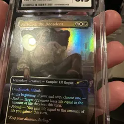 MTG Astarion, the Decadent RAINBOW FOIL Secret Lair 1797 CGC Graded - Image 5