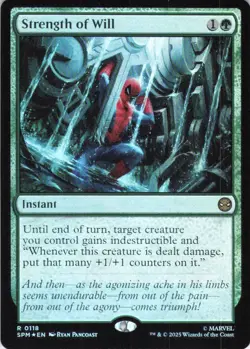 MTG Strength of Will (118) | NM Foil | Spider-Man {SPM} - Image 2