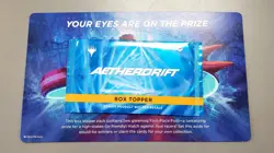 Magic The Gathering MTG Aetherdrift Box Topper Promo Pack W/ Backer NEW & SEALED - Image 1