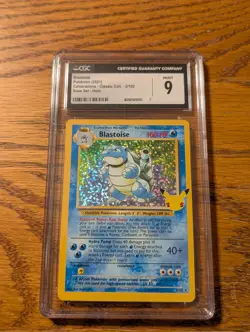Pokemon TCG Blastoise Holo Rare 2/102 Celebrations Classic Collection - Image 1
