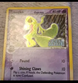 Pokemon EX Crystal Guardians Feraligatr & Treecko Delta Species Holo Cards Lot - Image 3
