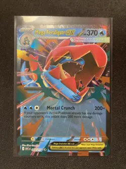 Pokemon TCG Mega Feraligatr Ex 043/217 Ascended Heroes Mint Condition - Image 1