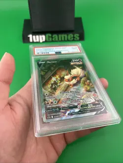 Pokemon 2021 Flareon V SWSH179 Full Art Flareon VMAX Premium Collection - PSA 9 - Image 5