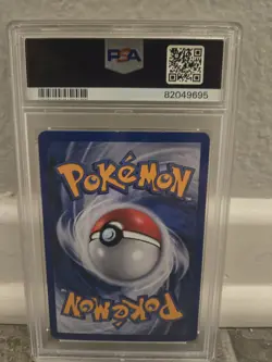 Pokemon 2001 Neo Discovery #5 Houndour HOLO PSA 8 - Image 2