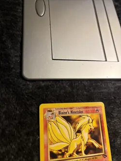 Pokemon TCG Blaine's Ninetales Gym Challenge 21/132 Unlimited Rare MP - Image 3