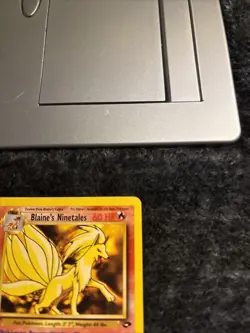 Pokemon TCG Blaine's Ninetales Gym Challenge 21/132 Unlimited Rare MP - Image 4