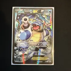 Pokemon TCG Blastoise EX XY122 XY Promo Condition MP Holo - Image 3