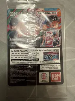 One Piece Monkey.D.Luffy US Voyage College Basketball Promo Card Sealed P-055 - Image 2