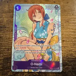 O-Nami (Illustration Box Vol.1) OP05-062 One Piece Promotion Cards Foil - Image 1