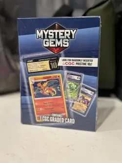 2026 Pokemon TCG Mystery Gems 1 CGC Graded Trading Card Slab New Sealed - Image 1