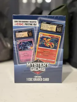 2026 Pokemon TCG Mystery Gems 1 CGC Graded Trading Card Slab New Sealed - Image 2