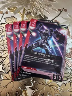 Gundam Card Game Playset GD01-054 R Duel Gundam New Type Rising - Image 1