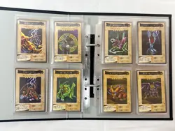 Yugioh Bandai Card Carddass Complete Set #1-#118 TA2 Vintage 1999 Japanese - Image 4