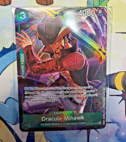 Dracule Mihawk (Illustration Box Vol.4) ST12-003 OP Promotion Cards Foil SEALED! - Image 1