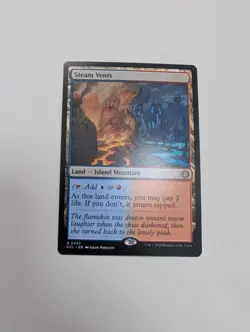MTG - Steam Vents - Lorwyn Eclipsed NM/M Condition - Image 1