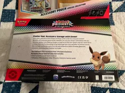 Pokemon TCG Prismatic Evolutions Accessory Pouch Lot of 4 New Factory Sealed - Image 2