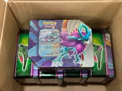 Pokemon Paradox Destinies Walking Wakes ex Tin LOT OF 5 - Image 1