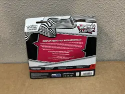 NEW POKEMON 2025 WHITE FLARE TECH STICKER COLLECTION SEALED - Image 2