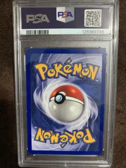 1999 Pokemon Game Pikachu 1st Edition Shadowless Red Cheeks PSA 5 - Image 3