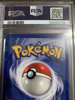 1999 Pokemon Game Pikachu 1st Edition Shadowless Red Cheeks PSA 5 - Image 4