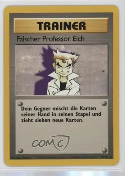 Imposter Professor Oak German Pokemon Base Set #73 1999 - Image 1