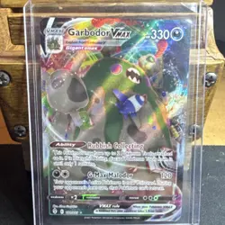 Pokemon Garbodor VMAX Ultra Rare SWSH07 Evolving Skies 101/203 Holo 330 HP - Image 1