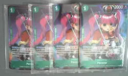 Perona OP09-034 Playset ×4 Promo One Piece TCG Illustration Box - Image 1