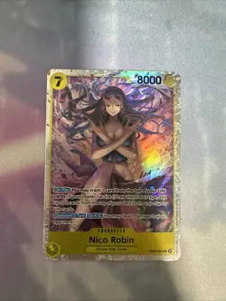 One Piece Heroine’s Edition Extra Booster Nico Robin EB03-055 SR English - Image 1