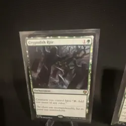 MTG Card Lot Cryptolith Rite Second Harvest Conjurer's Closet x3 English - Image 2