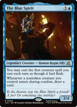 The Blue Spirit Avatar: The Last Airbender NM MTG - Image 1