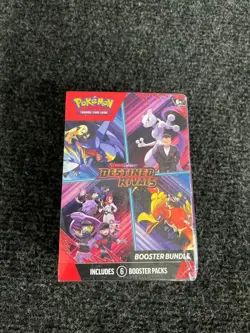 Pokemon TCG Scarlet & Violet Destined Rivals Booster Bundle Worn Box - Image 1