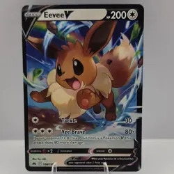 Pokemon Eevee V 108/159 Crown Zenith Ultra Rare Holo Basic 200 HP - Image 1