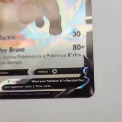 Pokemon Eevee V 108/159 Crown Zenith Ultra Rare Holo Basic 200 HP - Image 4