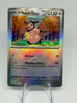 Miltank 81/131 Pokemon TCG S&V Prismatic Evolutions Pokeball Common Holo NM - Image 1