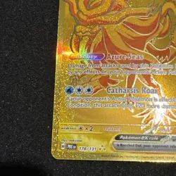 Pokemon TCG Prismatic Evolutions Walking Wake EX 178/131 Hyper Rare Gold fresh - Image 3